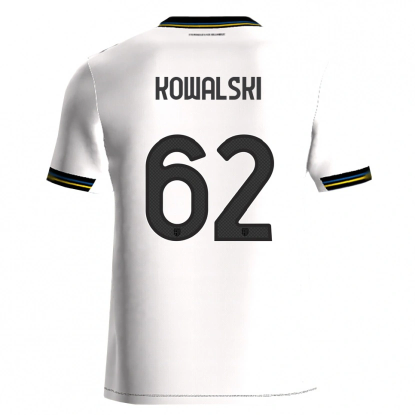 Danxen Kinder Mateusz Kowalski #62 Weiß Schwarz Heimtrikot Trikot 2025/26 T-Shirt