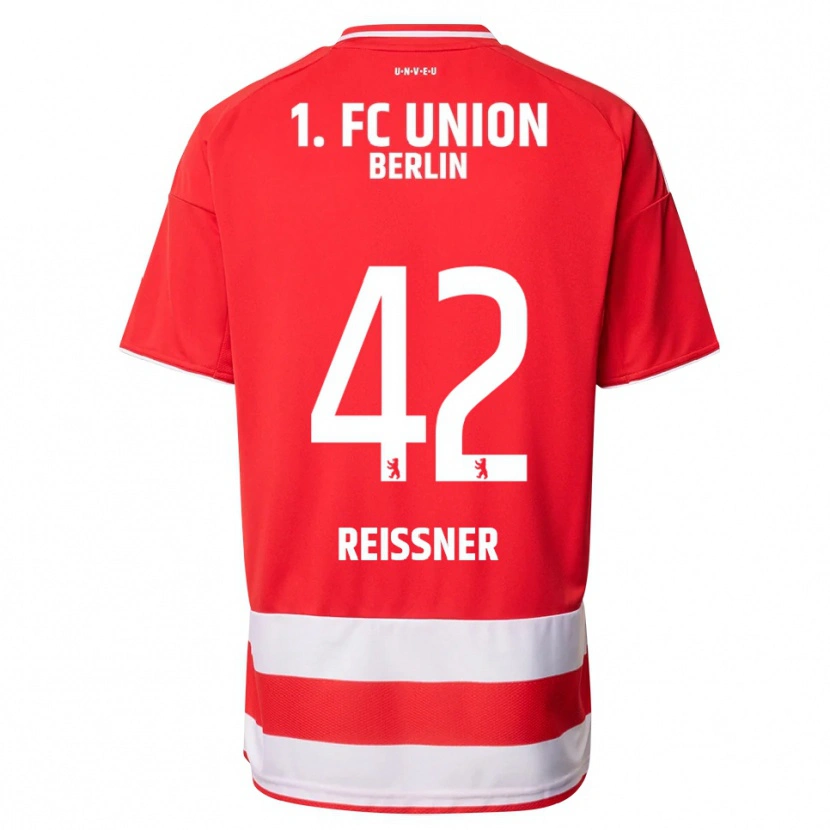 Danxen Kinder Naika Reissner #42 Rot Weiß Heimtrikot Trikot 2025/26 T-Shirt