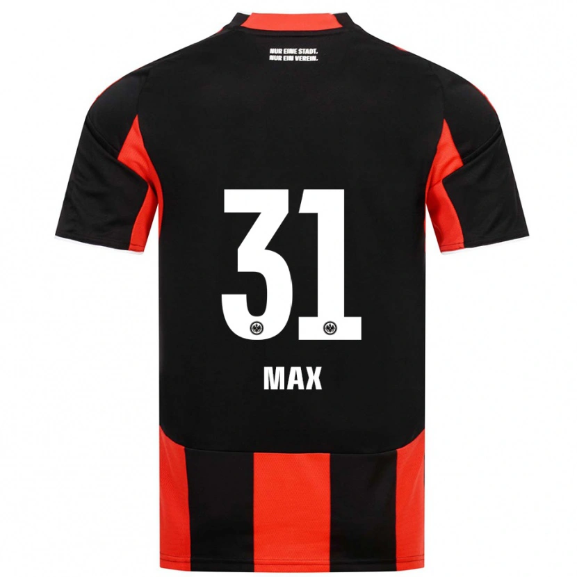 Danxen Kinder Philipp Max #31 Schwarz Rot Heimtrikot Trikot 2025/26 T-Shirt
