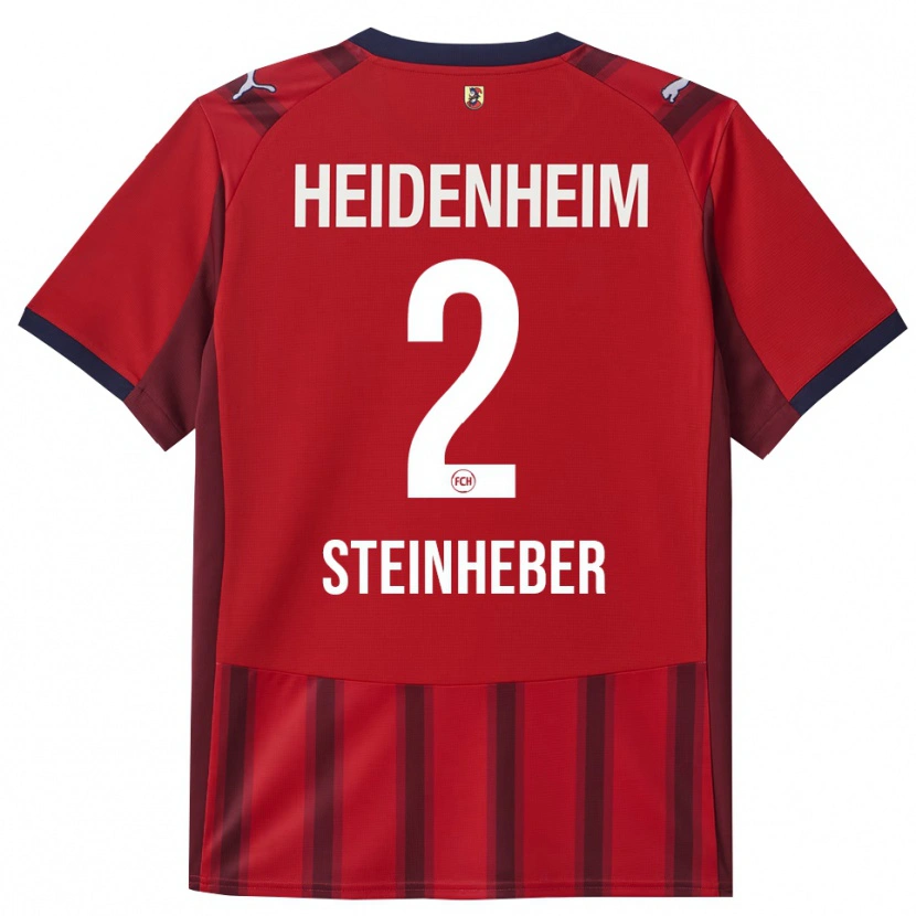 Danxen Kinder Leni Steinheber #2 Rot Marineblau Heimtrikot Trikot 2025/26 T-Shirt