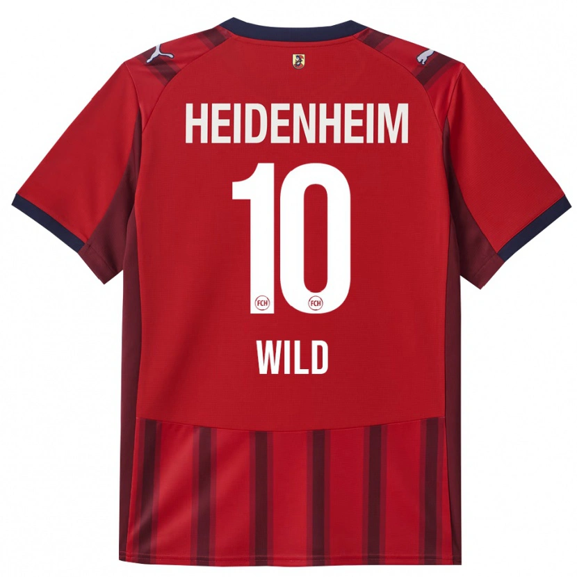 Danxen Kinder Josephine Wild #10 Rot Marineblau Heimtrikot Trikot 2025/26 T-Shirt