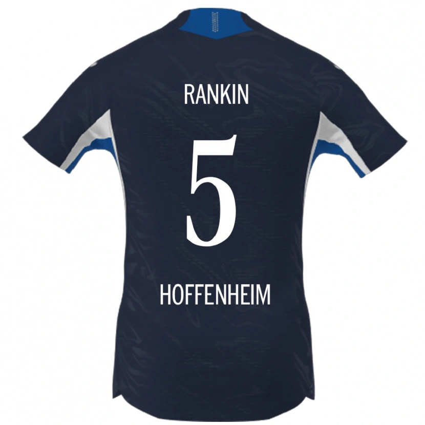 Danxen Kinder Jamilla Rankin #5 Marineblau Weiß Heimtrikot Trikot 2025/26 T-Shirt