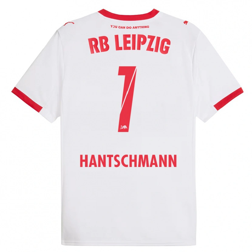 Danxen Kinder Franz Hantschmann #1 Weiß Rot Heimtrikot Trikot 2025/26 T-Shirt