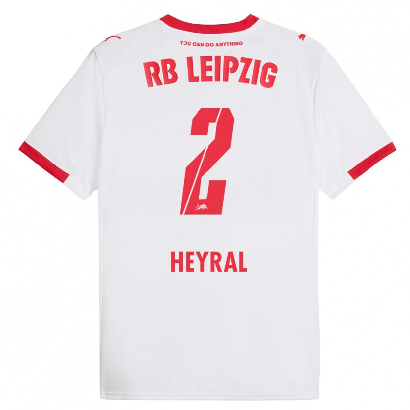 Danxen Kinder Neo Heyral #2 Weiß Rot Heimtrikot Trikot 2025/26 T-Shirt
