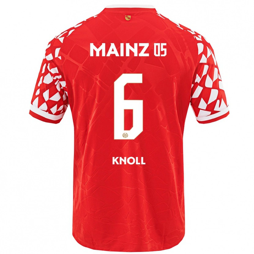 Danxen Kinder Max Knoll #6 Rot Weiß Heimtrikot Trikot 2025/26 T-Shirt