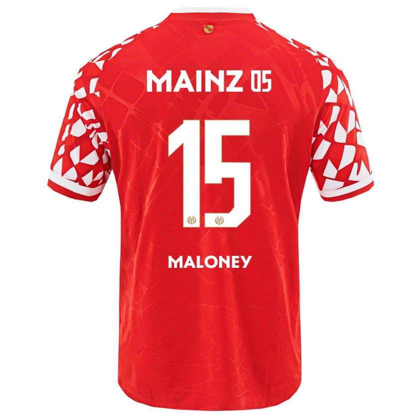 Danxen Kinder Lennard Maloney #15 Rot Weiß Heimtrikot Trikot 2025/26 T-Shirt