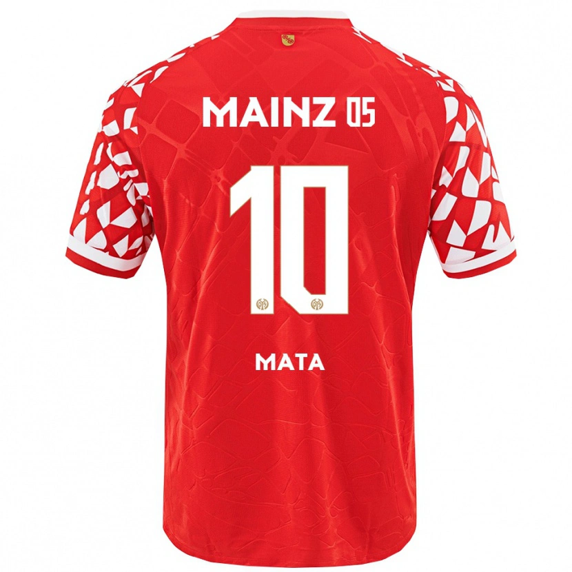 Danxen Kinder Ken Mata #10 Rot Weiß Heimtrikot Trikot 2025/26 T-Shirt