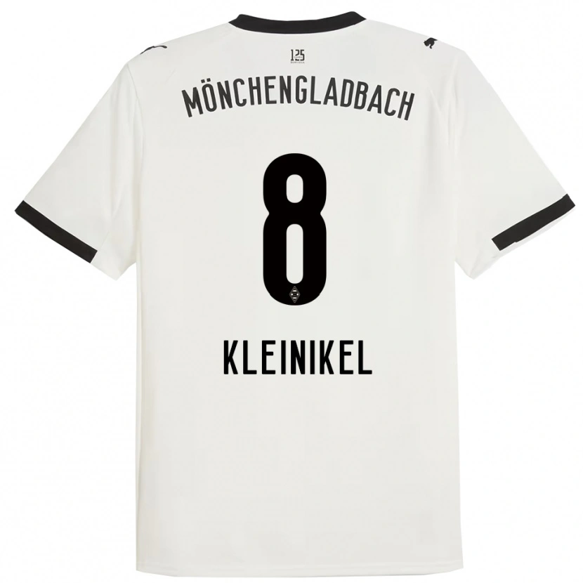 Danxen Kinder Nadja Kleinikel #8 Weiß Schwarz Heimtrikot Trikot 2025/26 T-Shirt