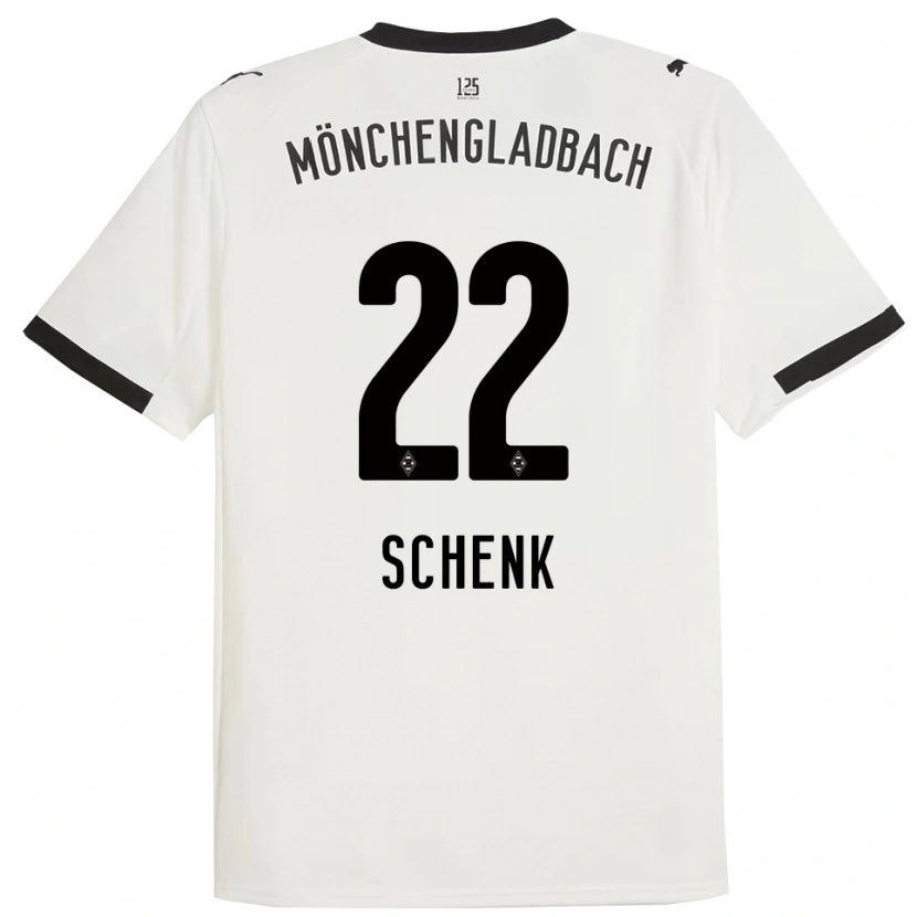 Danxen Kinder Isabel Schenk #22 Weiß Schwarz Heimtrikot Trikot 2025/26 T-Shirt