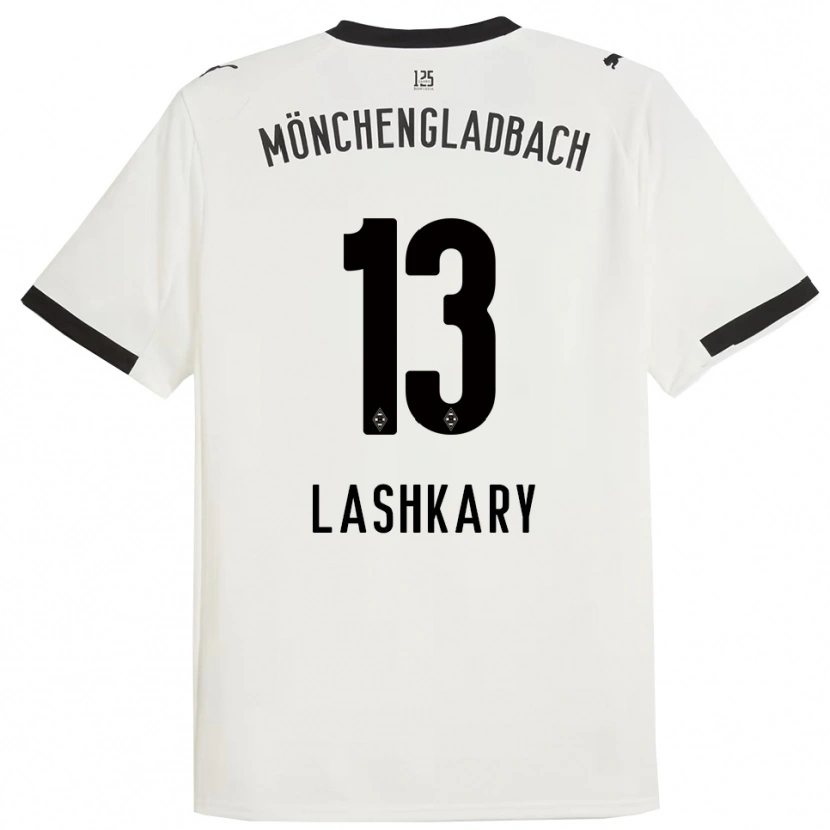 Danxen Kinder Roman Lashkary #13 Weiß Schwarz Heimtrikot Trikot 2025/26 T-Shirt