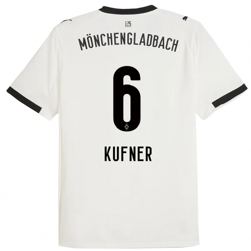 Danxen Kinder Anne-Catherine Kufner #6 Weiß Schwarz Heimtrikot Trikot 2025/26 T-Shirt