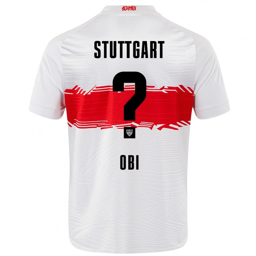 Danxen Kinder Collin Obi #0 Weiß Rot Heimtrikot Trikot 2025/26 T-Shirt