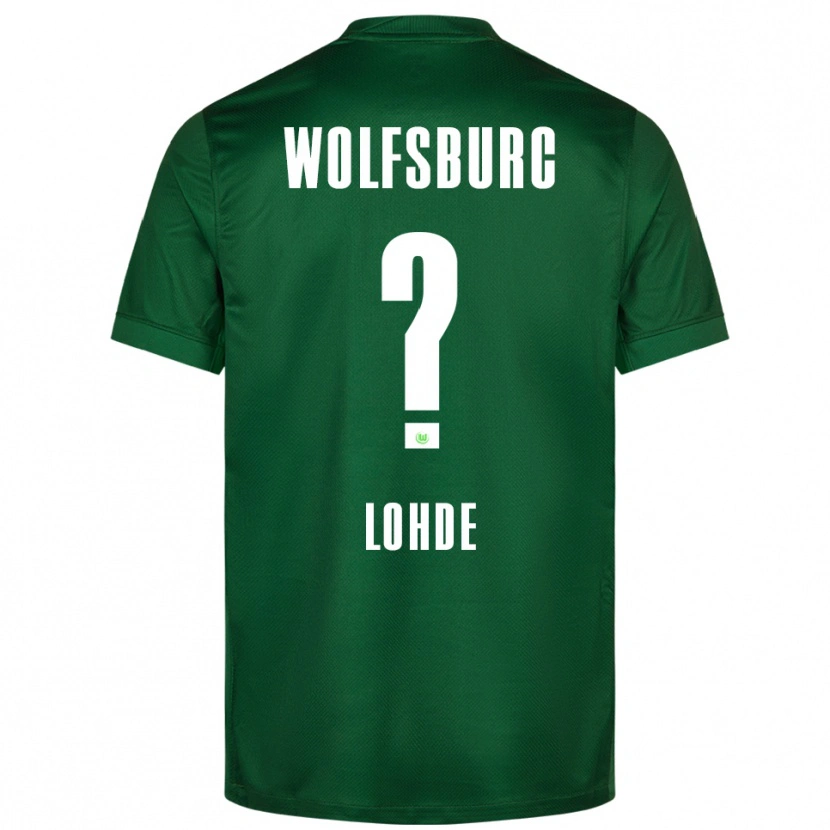 Danxen Kinder Sven Lohde #0 Grün Weiß Heimtrikot Trikot 2025/26 T-Shirt