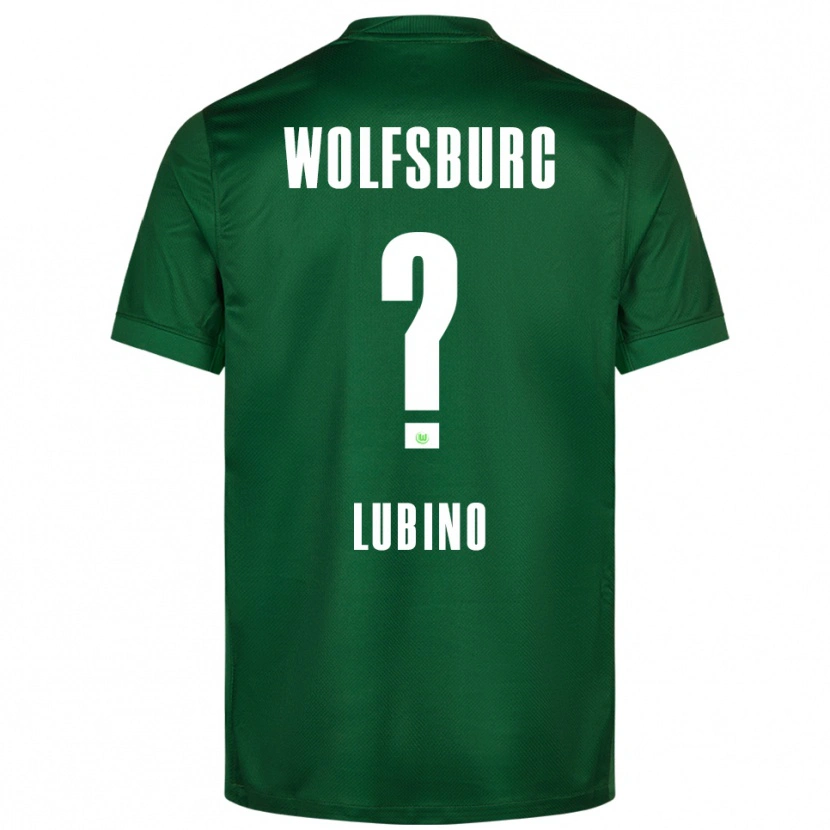 Danxen Kinder Francesco Lubino #0 Grün Weiß Heimtrikot Trikot 2025/26 T-Shirt