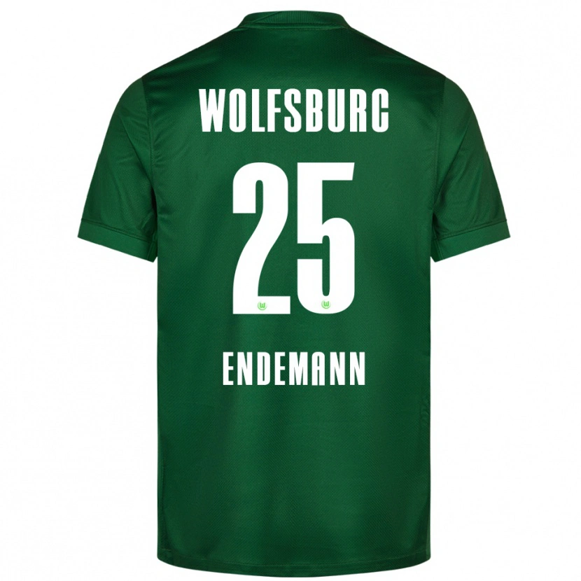 Danxen Kinder Vivien Endemann #25 Grün Weiß Heimtrikot Trikot 2025/26 T-Shirt