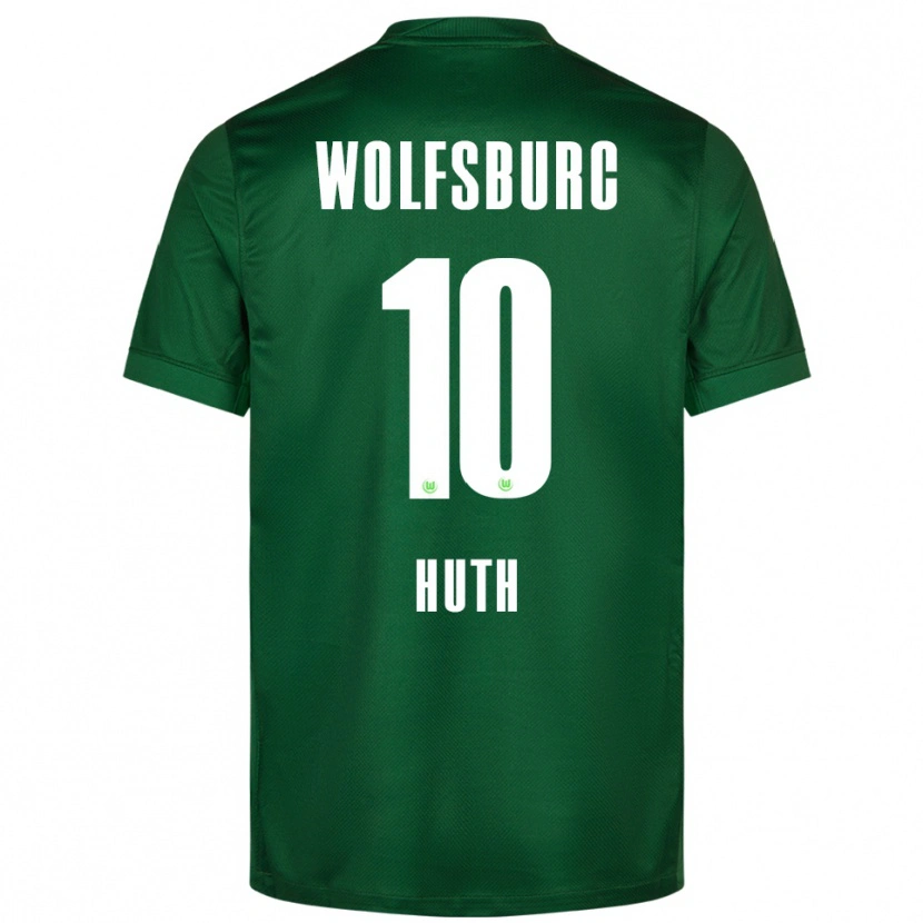 Danxen Kinder Svenja Huth #10 Grün Weiß Heimtrikot Trikot 2025/26 T-Shirt