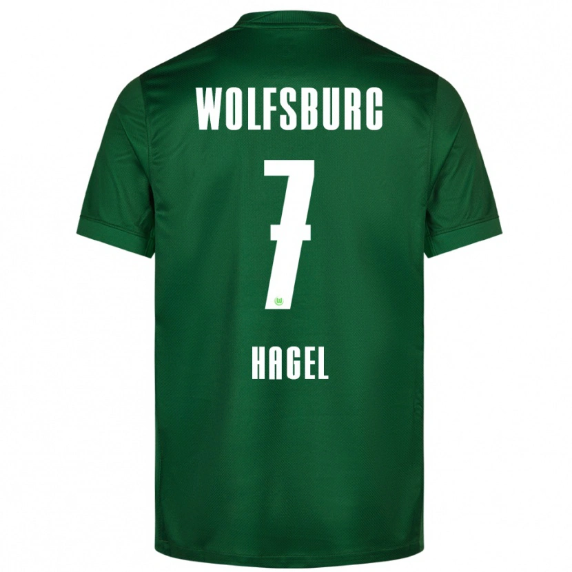Danxen Kinder Chantal Hagel #7 Grün Weiß Heimtrikot Trikot 2025/26 T-Shirt