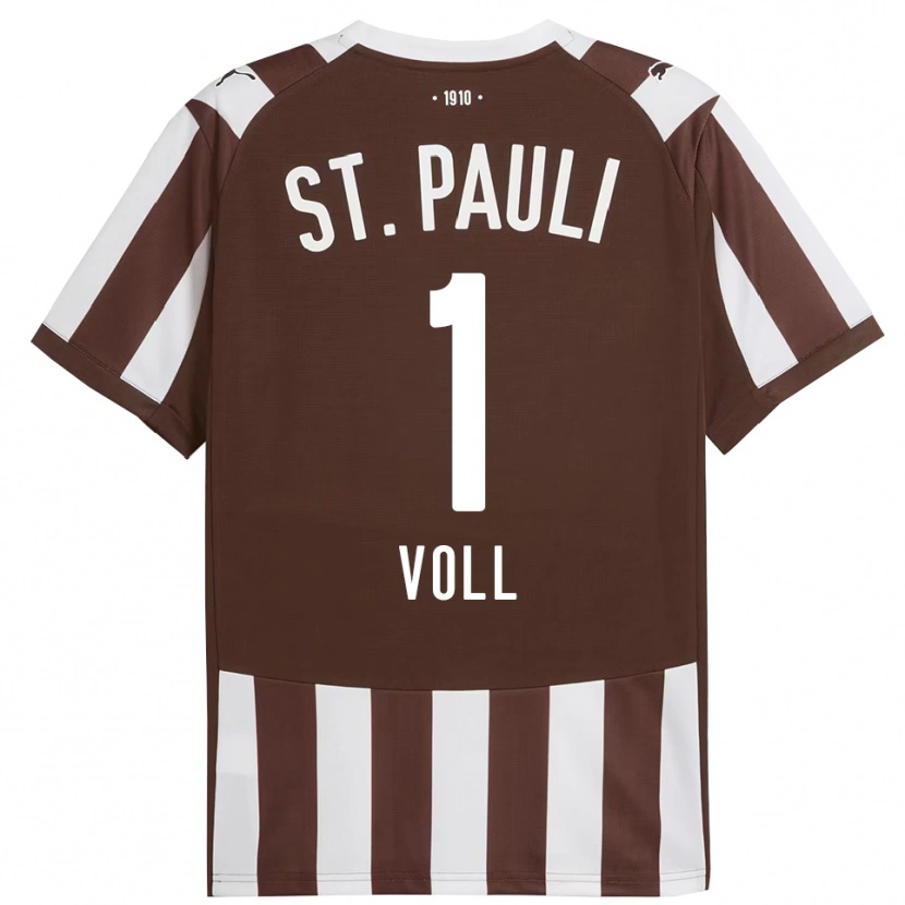 Danxen Kinder Ben Voll #1 Kaffee Weiß Heimtrikot Trikot 2025/26 T-Shirt