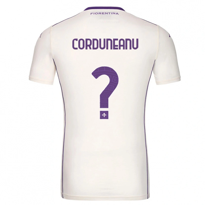 Danxen Kinder Robert-Daniel Corduneanu #0 Weiß Lila Rot Auswärtstrikot Trikot 2025/26 T-Shirt