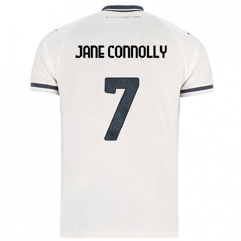 Danxen Kinder Megan Jane Connolly #7 Weiß Marineblau Auswärtstrikot Trikot 2025/26 T-Shirt