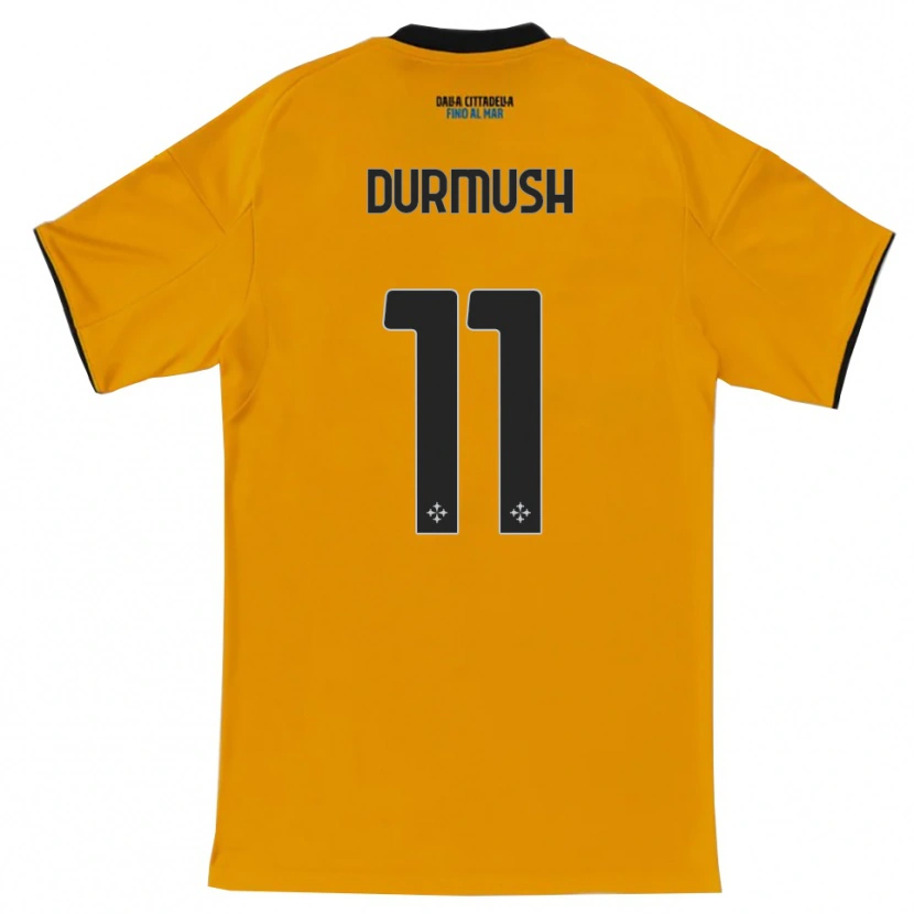 Danxen Kinder Mert Durmush #11 Orange Blau Auswärtstrikot Trikot 2025/26 T-Shirt