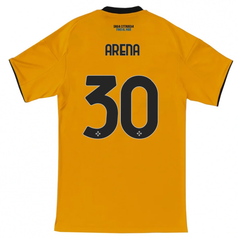 Danxen Kinder Alessandro Arena #30 Orange Blau Auswärtstrikot Trikot 2025/26 T-Shirt