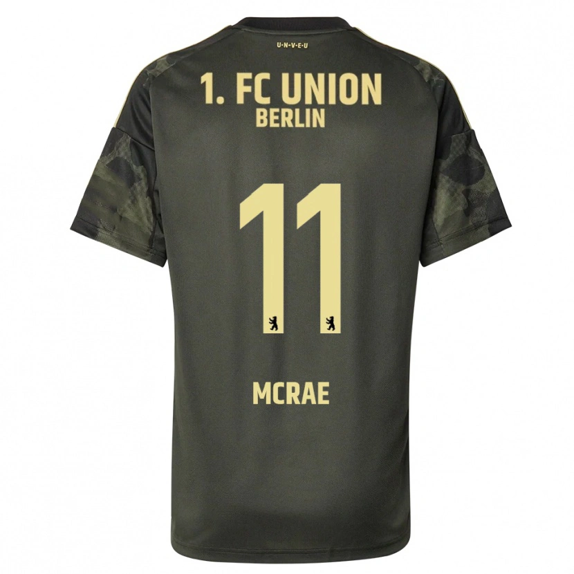 Danxen Kinder Dylan Mcrae #11 Dunkelgrün Schwarz Auswärtstrikot Trikot 2025/26 T-Shirt