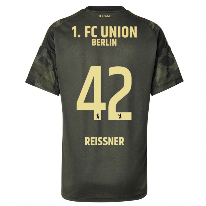 Danxen Kinder Naika Reissner #42 Dunkelgrün Schwarz Auswärtstrikot Trikot 2025/26 T-Shirt