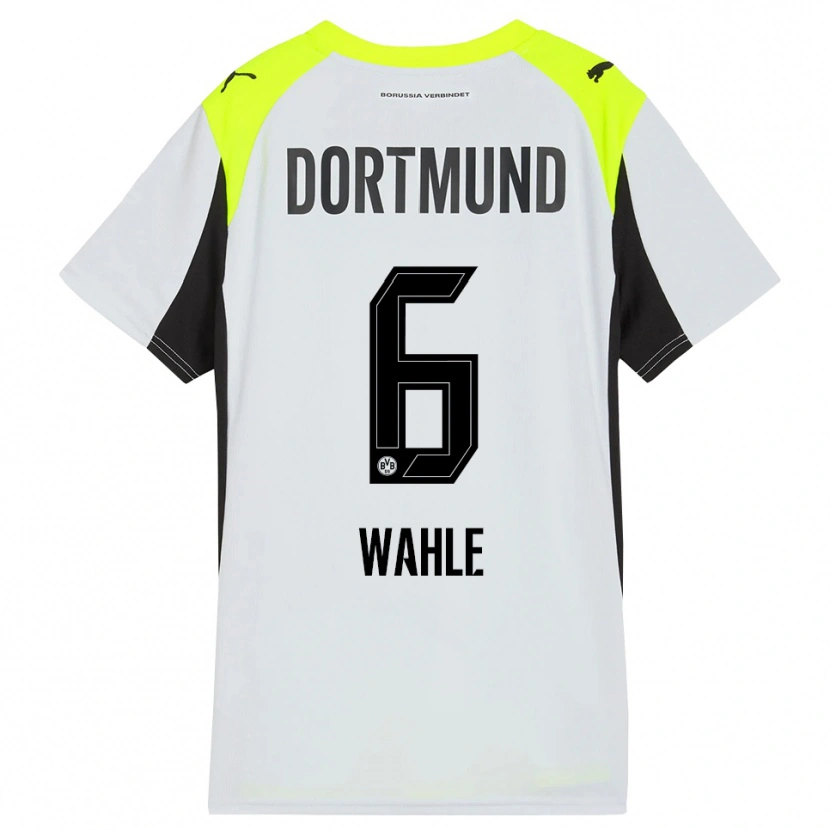 Danxen Kinder Hedda Wahle #6 Fluoreszierendes Gelb Auswärtstrikot Trikot 2025/26 T-Shirt