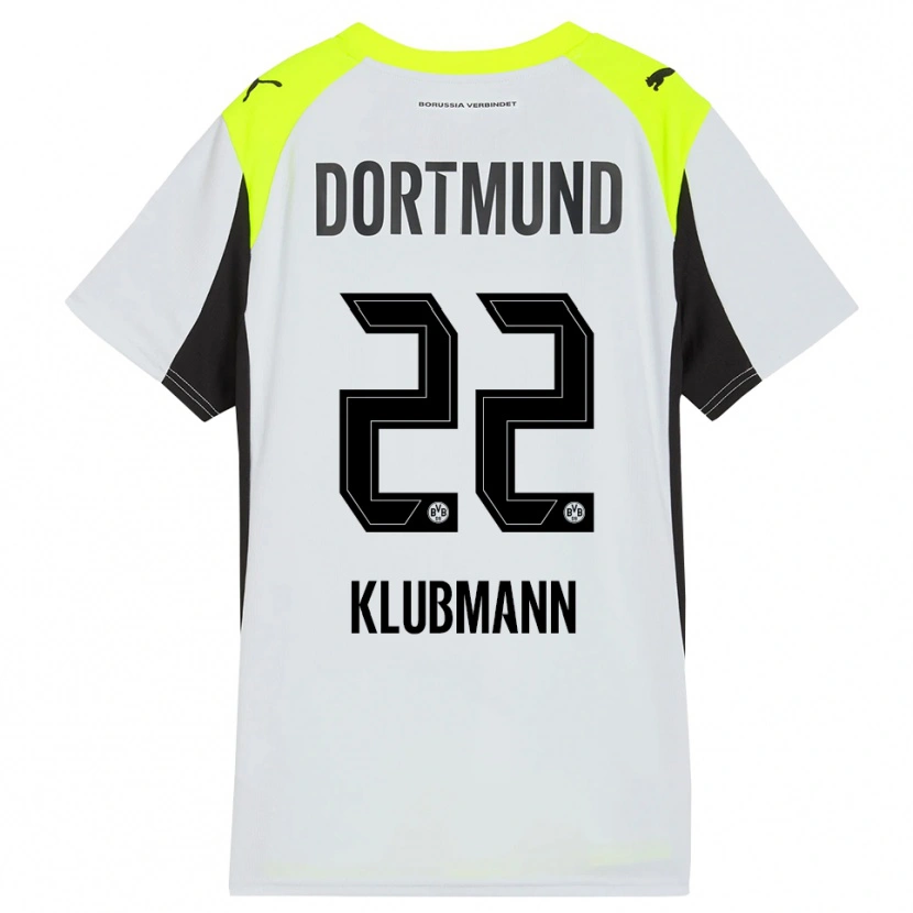 Danxen Kinder Leon Klubmann #22 Fluoreszierendes Gelb Auswärtstrikot Trikot 2025/26 T-Shirt