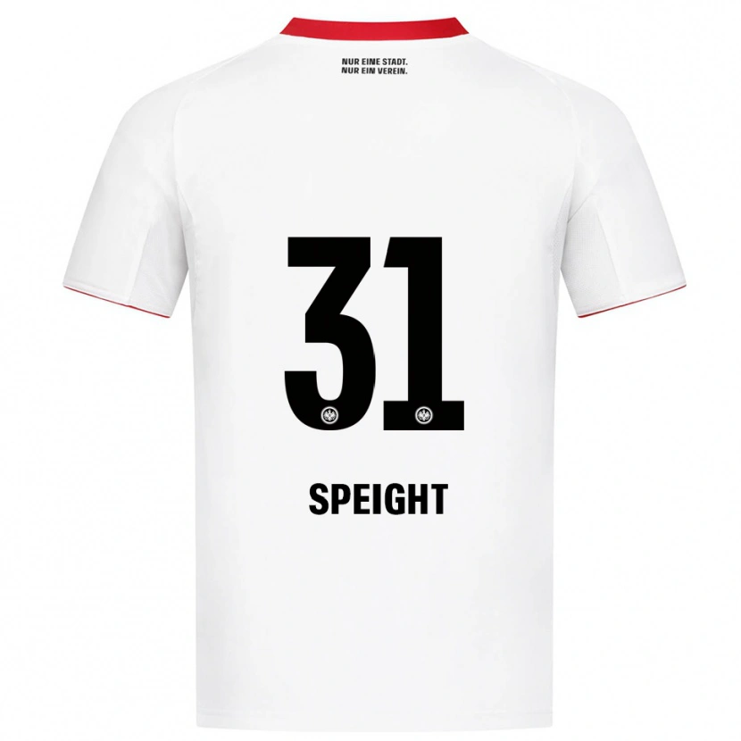 Danxen Kinder Benjamin Speight #31 Weiß Rot Auswärtstrikot Trikot 2025/26 T-Shirt