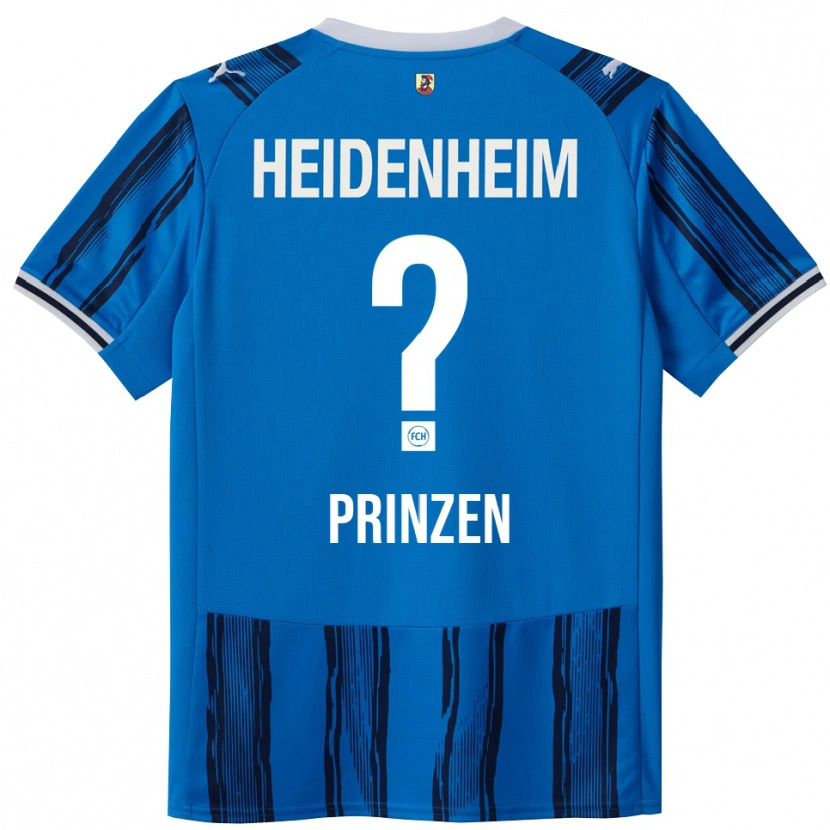 Danxen Kinder Marlon Prinzen #0 Blau Marineblau Auswärtstrikot Trikot 2025/26 T-Shirt
