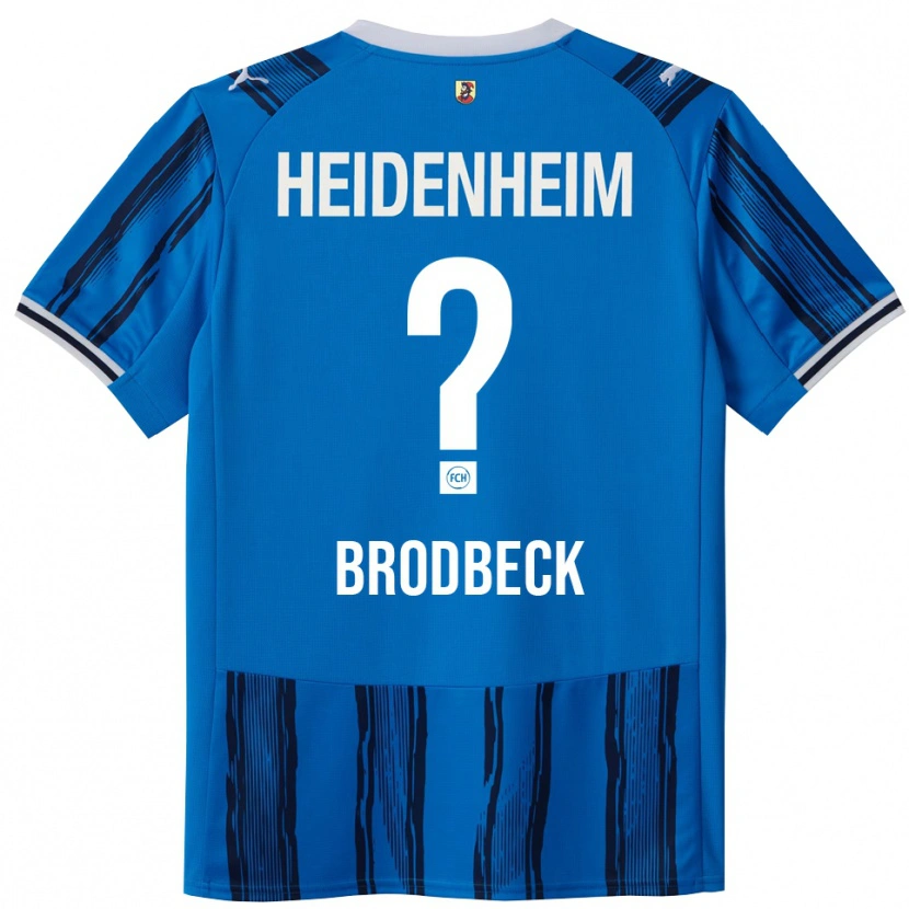 Danxen Kinder Siska Brodbeck #0 Blau Marineblau Auswärtstrikot Trikot 2025/26 T-Shirt
