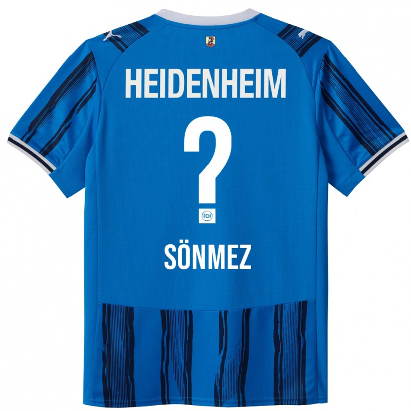 Danxen Kinder Dua Sönmez #0 Blau Marineblau Auswärtstrikot Trikot 2025/26 T-Shirt