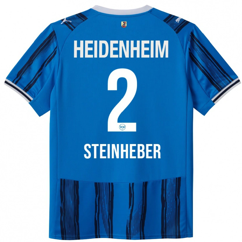 Danxen Kinder Leni Steinheber #2 Blau Marineblau Auswärtstrikot Trikot 2025/26 T-Shirt