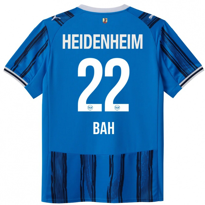 Danxen Kinder Tigidankay Bah #22 Blau Marineblau Auswärtstrikot Trikot 2025/26 T-Shirt