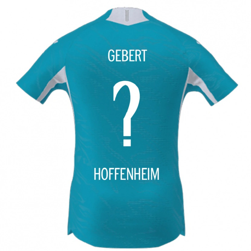 Danxen Kinder Ferdinand Gebert #0 Himmelblau Auswärtstrikot Trikot 2025/26 T-Shirt