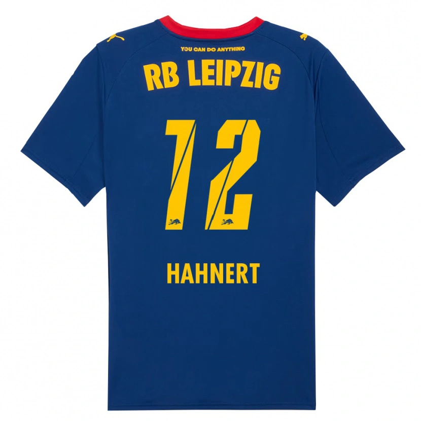 Danxen Kinder Ole Hähnert #12 Marineblau Rot Auswärtstrikot Trikot 2025/26 T-Shirt