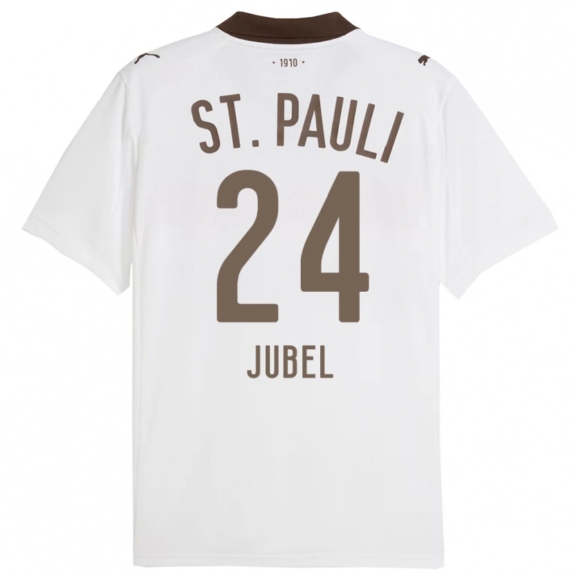 Danxen Kinder Lina Jubel #24 Weiß Rot Auswärtstrikot Trikot 2025/26 T-Shirt