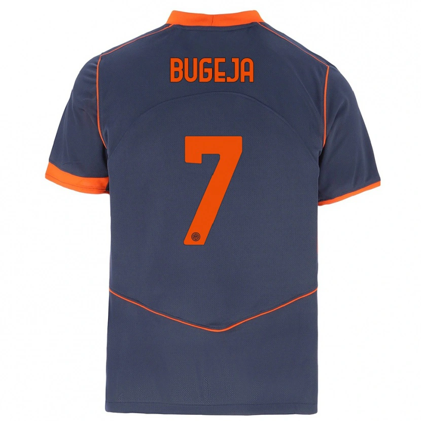Danxen Kinder Haley Bugeja #7 Grau Orange Ausweichtrikot Trikot 2025/26 T-Shirt