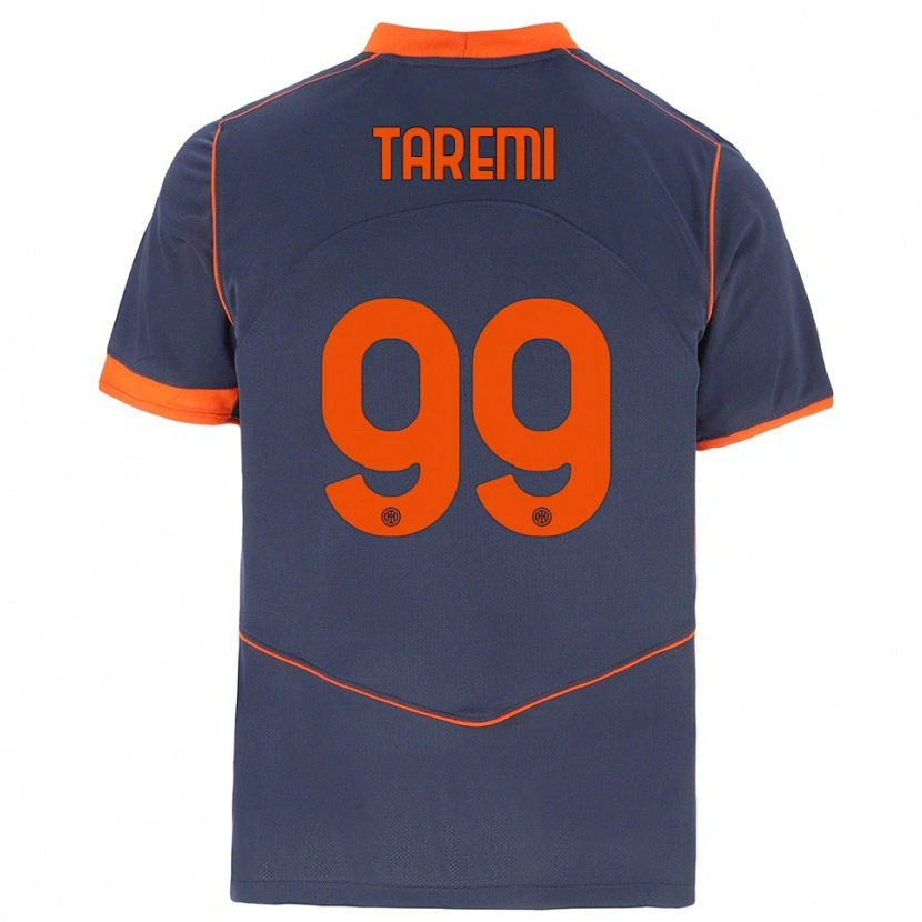 Danxen Kinder Mehdi Taremi #99 Grau Orange Ausweichtrikot Trikot 2025/26 T-Shirt