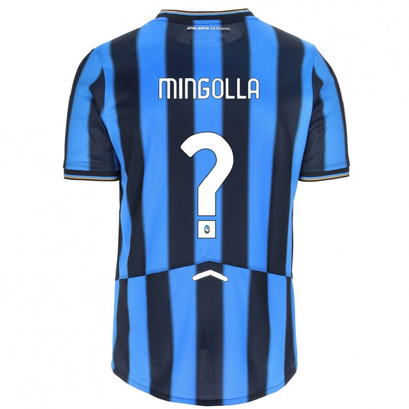 Danxen Herren Simone Mingolla #0 Himmelblau Schwarz Heimtrikot Trikot 2025/26 T-Shirt