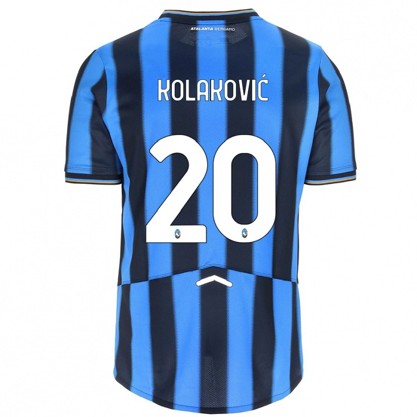 Danxen Herren Vinko Kolaković #20 Himmelblau Schwarz Heimtrikot Trikot 2025/26 T-Shirt