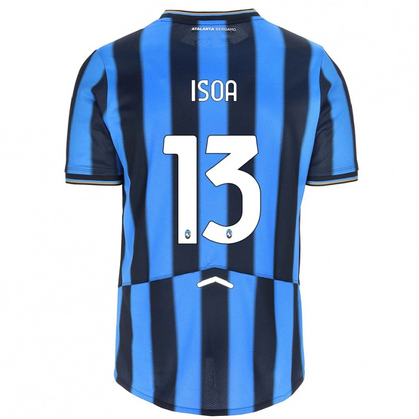 Danxen Herren Isaac Isoa #13 Himmelblau Schwarz Heimtrikot Trikot 2025/26 T-Shirt