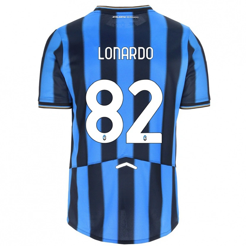 Danxen Herren Edoardo Lonardo #82 Himmelblau Schwarz Heimtrikot Trikot 2025/26 T-Shirt