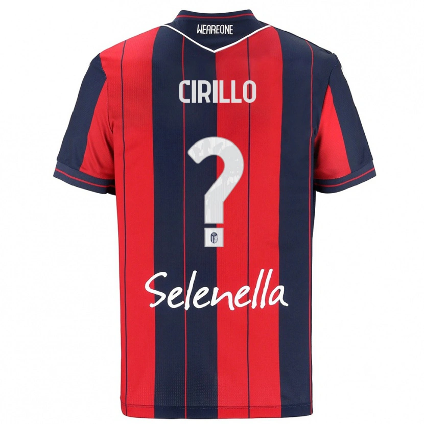 Danxen Herren Pasquale Cirillo #0 Rot Marineblau Heimtrikot Trikot 2025/26 T-Shirt