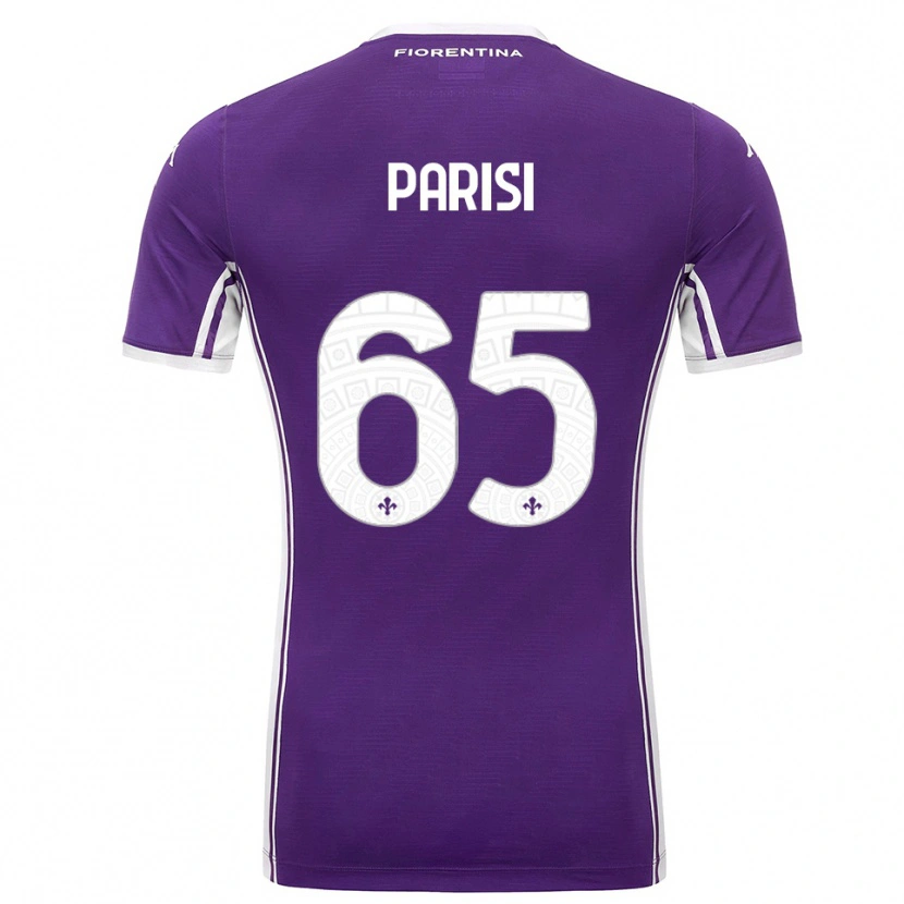Danxen Herren Fabiano Parisi #65 Lila Weiß Heimtrikot Trikot 2025/26 T-Shirt