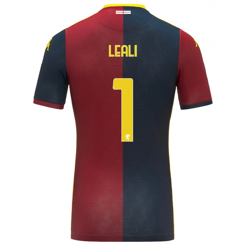 Danxen Herren Nicola Leali #1 Rot Königsblau Heimtrikot Trikot 2025/26 T-Shirt