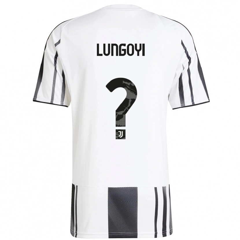 Danxen Herren Christopher Lungoyi #0 Weiß Schwarz Heimtrikot Trikot 2025/26 T-Shirt