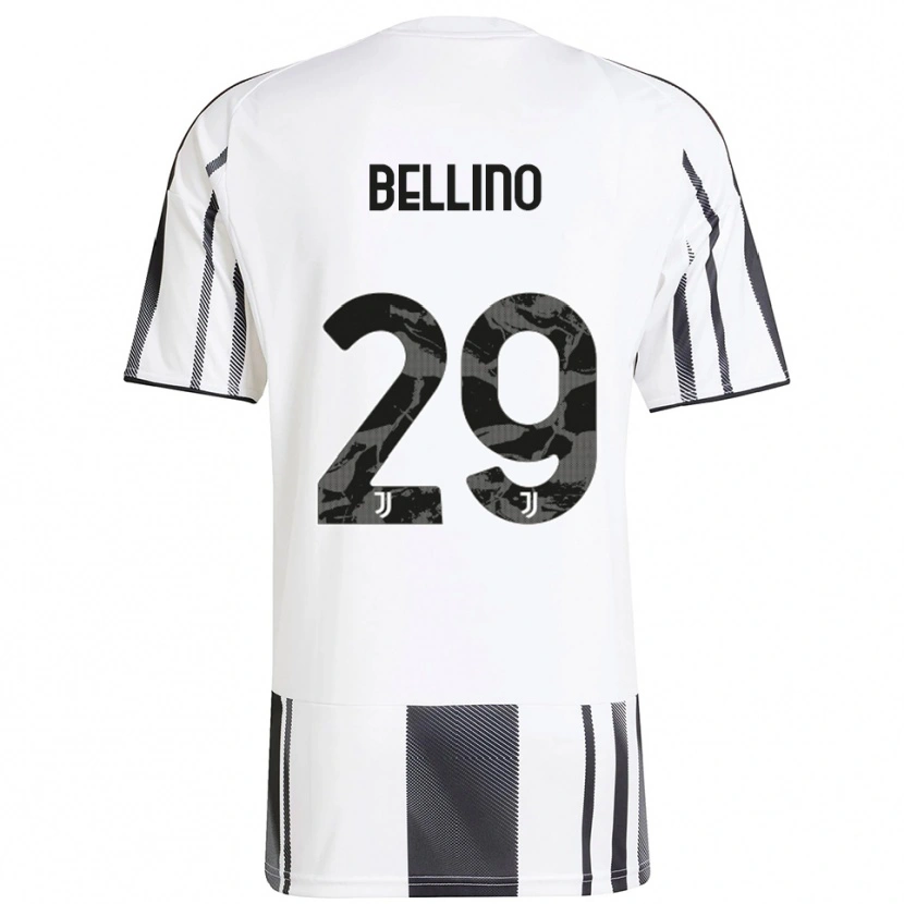 Danxen Herren Filippo Bellino #29 Weiß Schwarz Heimtrikot Trikot 2025/26 T-Shirt